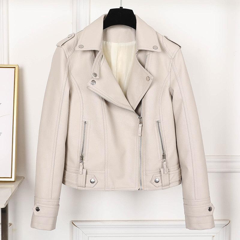 A store discounted a clearance leather jacket by 25