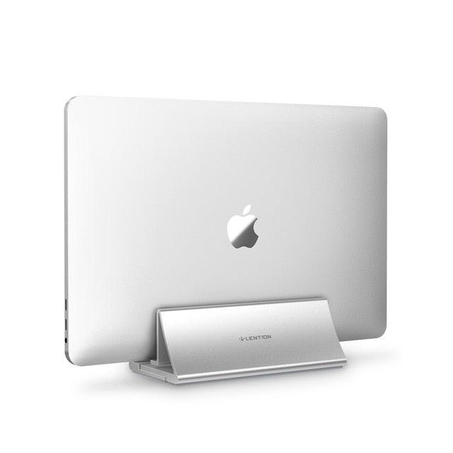 Aluminum Space-Saving Vertical Desktop Stand for MacBook Air/Pro 16 13 15, iPad Pro 12.9, Chromebook and 11 to 17-inch Laptop (D51)(TL1)(CA4)(1U51)(1U52)