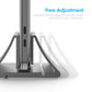 Aluminum Space-Saving Vertical Desktop Stand for MacBook Air/Pro 16 13 15, iPad Pro 12.9, Chromebook and 11 to 17-inch Laptop (D51)(TL1)(CA4)(1U51)(1U52)