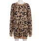 Gorgeous Autumn Casual Fashion Leopard Print Women Sweater - New Loose Full Sleeve Pullovers And Sweater (2U23)