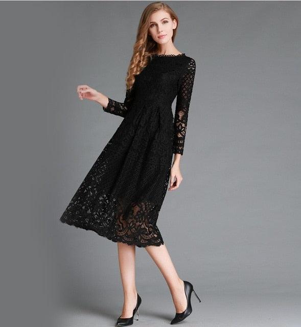 Beautiful Autumn Dress - Sexy Elegant Long White Lace Dress Deals DejaVu Beautiful Autumn Dress - Sexy Elegant Long White Lace Dress Deals DejaVu