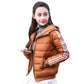 Great Autumn Women Jacket Coat - Fashion Girls Winter Hooded Coat - Warm S-3XL Zipper (TB8B)