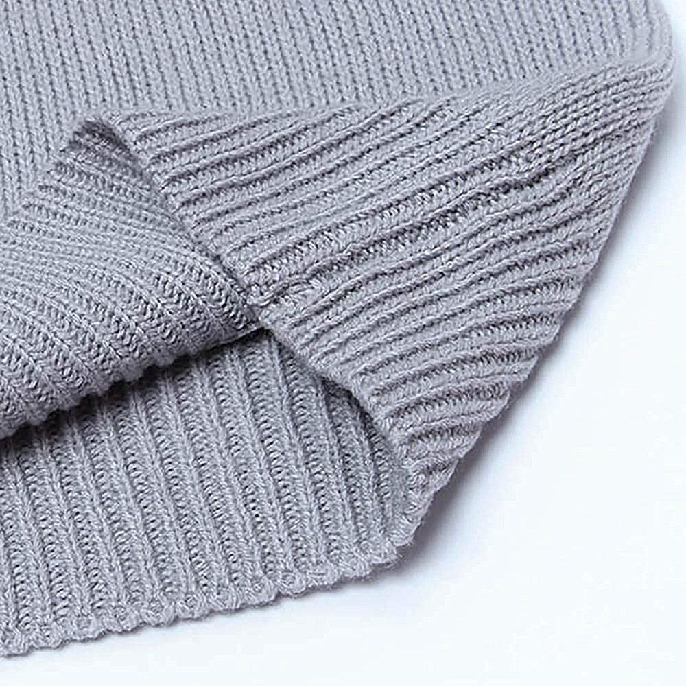 Gorgeous Autumn Women's Sweater - Casual Street Clothes - Moderate Knitting Pullover Lady Sweater - Plus Size (1U23)