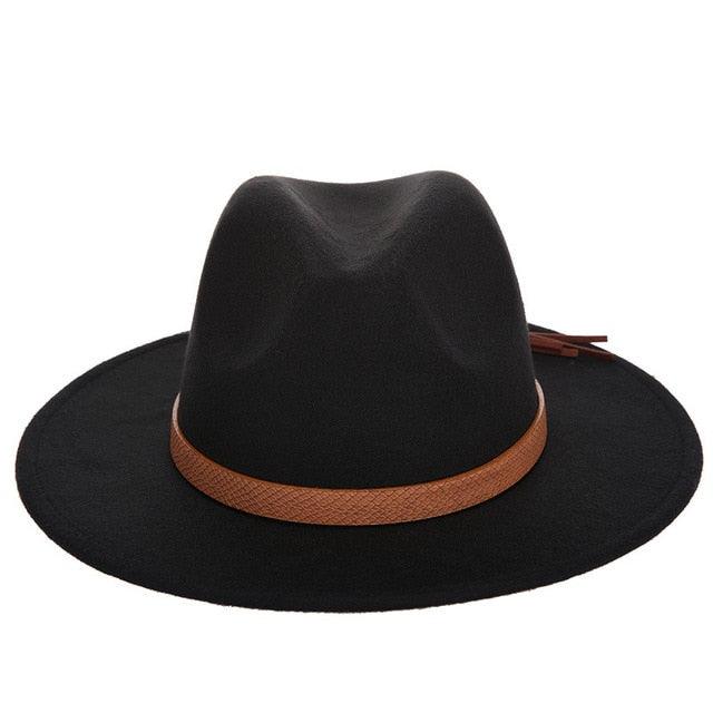 Autumn And Winter Men's And women's Universal Solid Color Snake Leather Belt Hats (MA3)