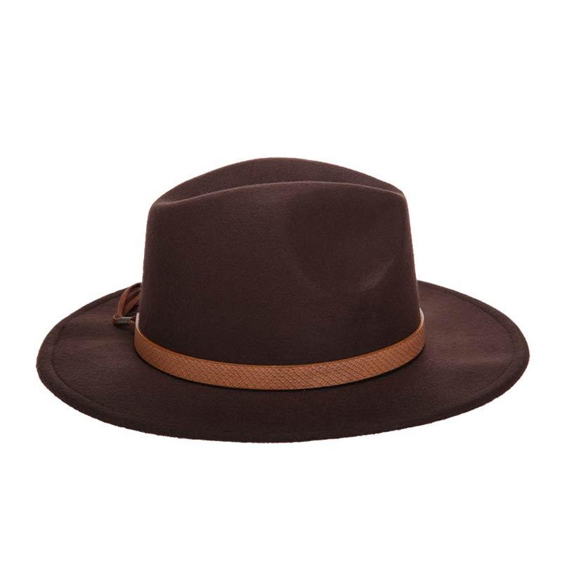 Autumn And Winter Men's And women's Universal Solid Color Snake Leather Belt Hats (MA3)