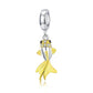Amazing Cute Pendant Fish Charms - 925 Sterling Silver (6JW)