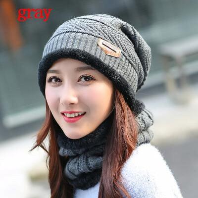 Amazing Warm Hats & Scarf - Winter Wool Beanie Knitted Hats (D87)(WH7)(WH9)