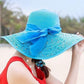 Gorgeous Large Brim Floppy Sun Hat - Beach Women's Hat - Foldable Summer (WH8)(F44)
