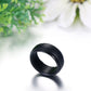 Great 9MM Silicone Rubber Wedding Bands Ring (1U81)