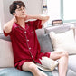 Beautiful Summer Pajama Set - Couple Suit - Plus Size Nightwear Lingerie - Silk Satin Soft Sleepwear Set (ZP3)(F90)