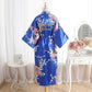 Gorgeous Women's Robe - Floral Bathrobe - Long Night Robe Dressing Gown (ZP4)