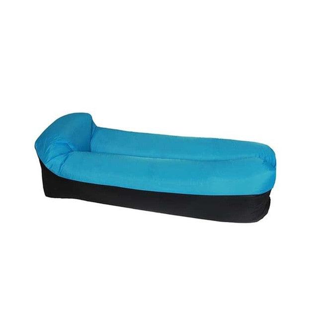 Beach Lounge Chair - Fast Folding Camping Sleeping Bag - Waterproof Inflatable Sofa (2LT1)(F105)