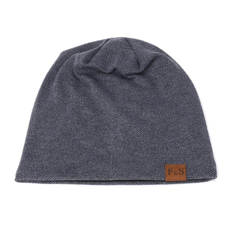 Beanies Cap - Casual Lightweight Thermal Elastic Knitted Cotton Warm Hat (2U103)