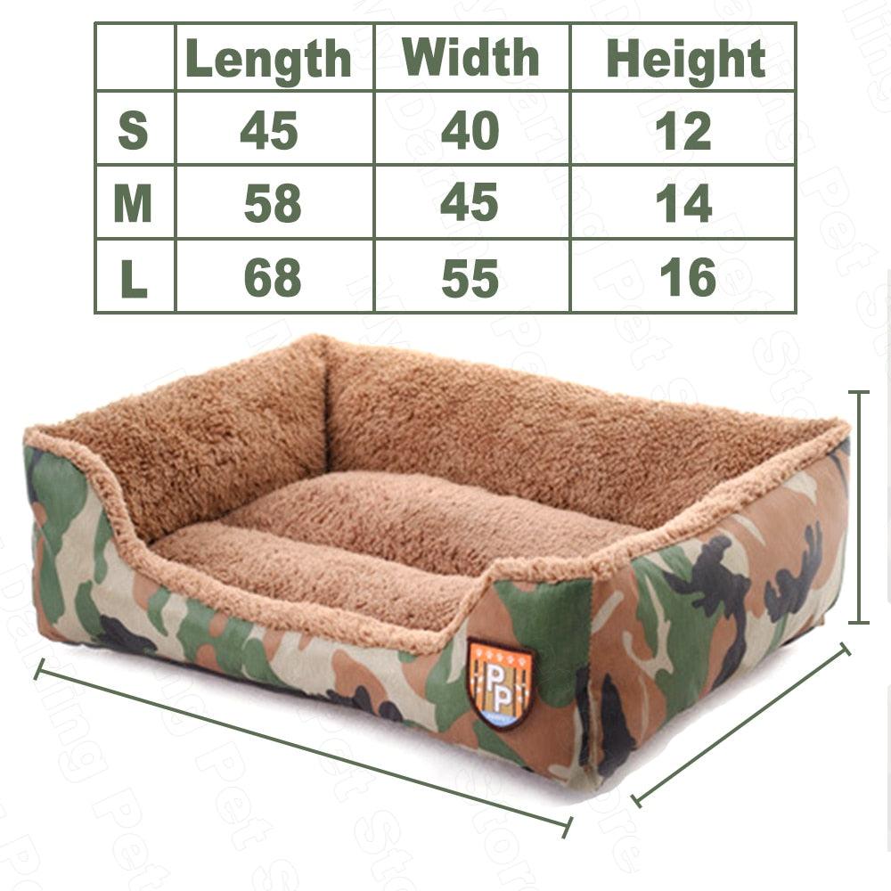 Great Big Large Hot Dog Bed - Large Medium Small Dogs Plush Dog Bed (D74)(4W3)