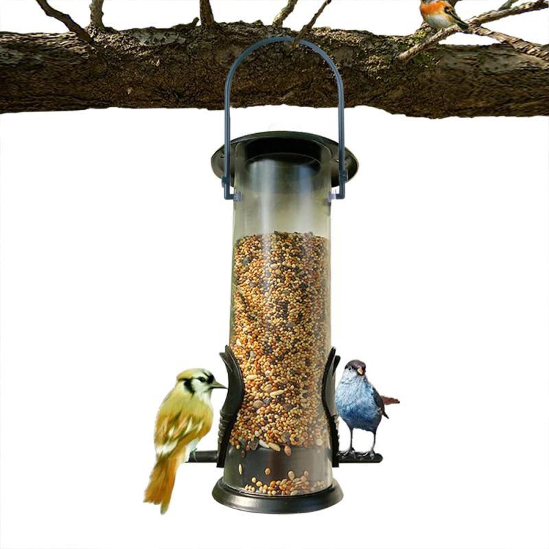 Bird Feeder Outdoor Feeding Portable Wild Birds Pet Products Bird Supplies (9W4)1