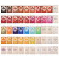 50 Colors Mica Powder Epoxy Resin Dye Pearl Pigment Natural Acrylic Nail Kit (N4)(1U85)(F85)
