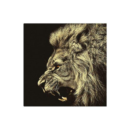 Black and White Lion Picture Home Decor Wall Art Nordic Canvas Painting Poster (AD1)(F62)