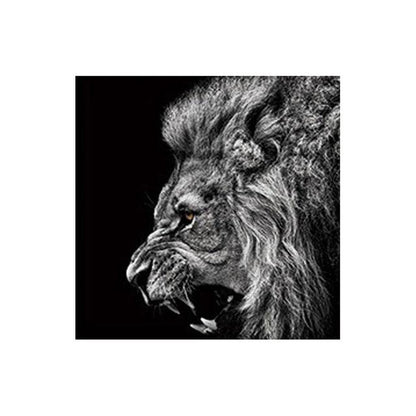 Black and White Lion Picture Home Decor Wall Art Nordic Canvas Painting Poster (AD1)(F62)