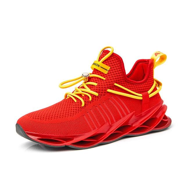 Trending Casual Shoes - Men's Fashion Light Breathable Sport Running Jogging Sneakers (MSC2A)(F12)