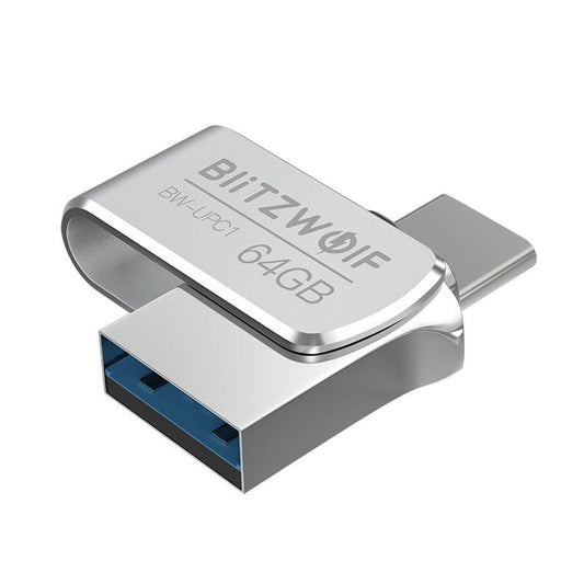 BW-UPC1 2-in-1 Type-C USB 3.0 - Aluminium Alloy 16GB 32GB 64GB OTG USB Flash Drive External Storage (D52)(CA3)(1U52)
