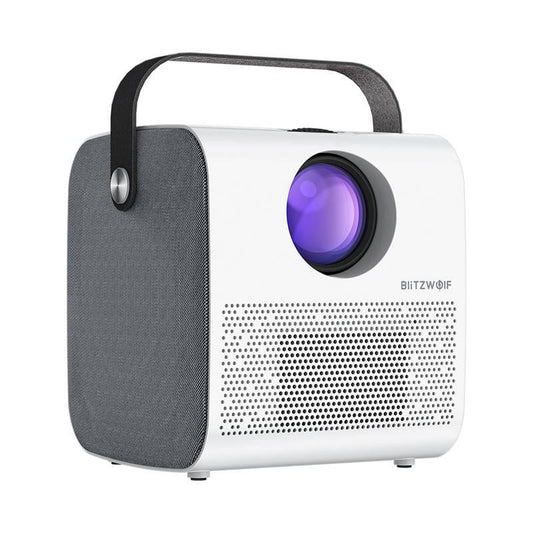 Portable LCD Projector 3800 Lumens 1280*720P HD Multimedia bluetooth Projector with 2 Speaker Theater Projector (ST1)(F53)