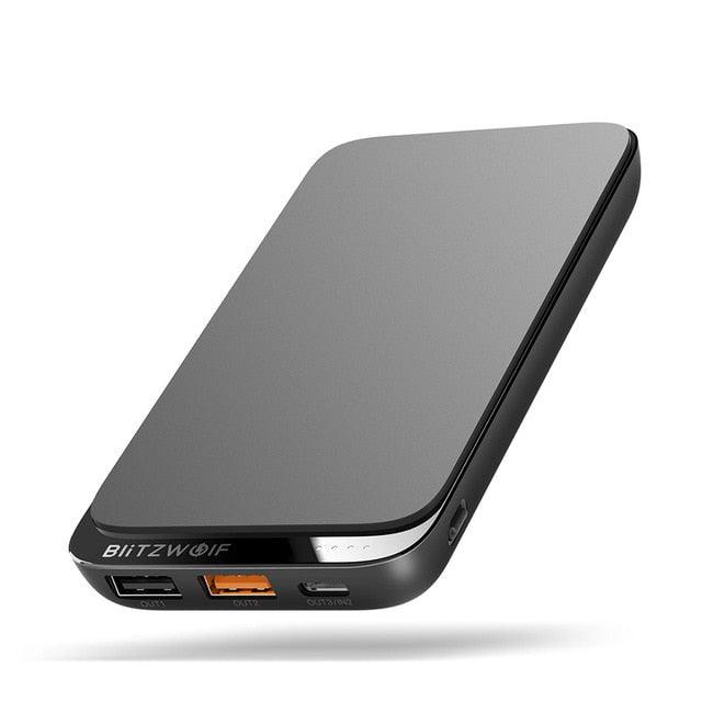 Great 10000mAh QC3.0 PD18W Power Bank - 10W Wireless Charger with 4 Outputs (1U104)(1LT1)