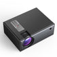 LCD Projector 2800 Lumens Phone Same Screen 1080P Input Audio Wireless Smart Home Theater Projector Android (D53)(ST1)