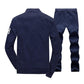 New Autumn Men Set - Quality Sweatshirt + Pants Tracksuit - Sporting Sweat Suits Mens Sportswear Sets (TM9)