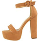 Gorgeous Elegant Sandals Women High Heels - Women's Banquet Sandals Waterproof - Platform Toe Sandals (SH2)(SS1)(WO2)