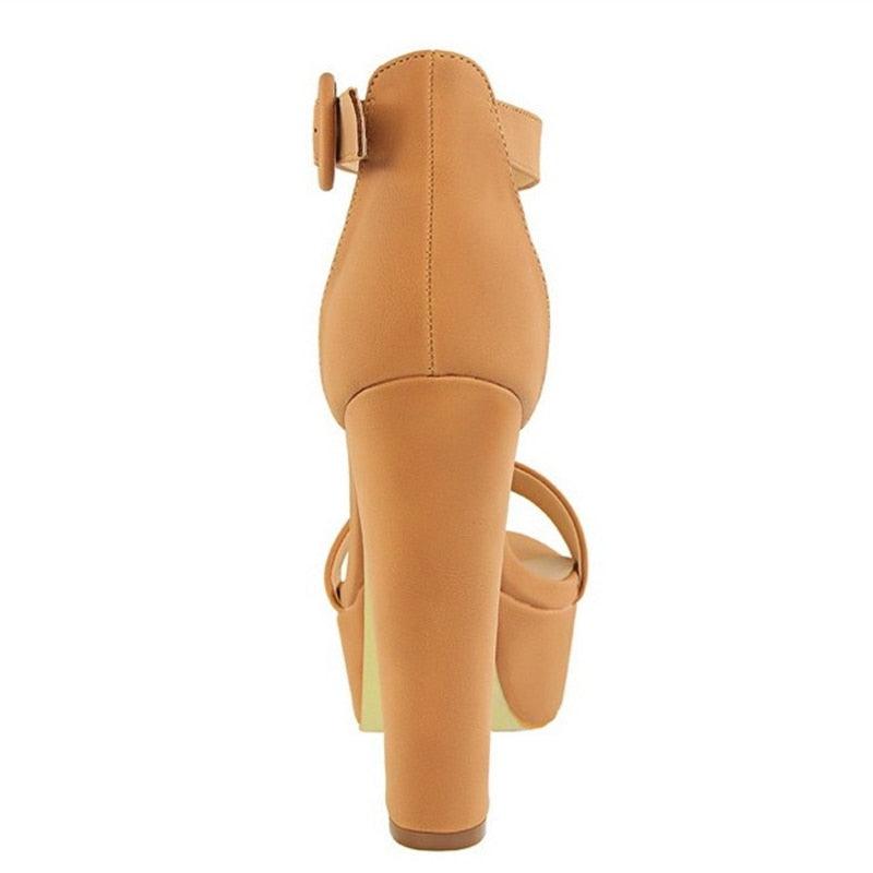 Gorgeous Elegant Sandals Women High Heels - Women's Banquet Sandals Waterproof - Platform Toe Sandals (SH2)(SS1)(WO2)