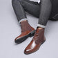Men's Boots - Leather Outdoor Non-slip Men Ankle Boots - Classic Comfortable Men's Footwear (MSB2)(MSF6)(MSB5)(F13)