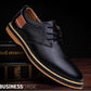 Men's Dress Shoes - Genuine Leather Men's Oxford Shoes - Lace Up Comfortable Fashion (MSF2)(F14)