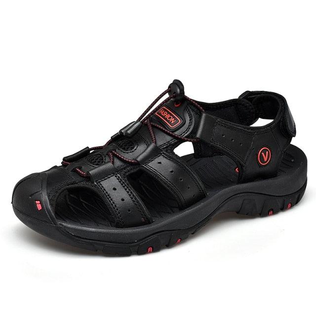 Classic Men's Sandals - Summer Comfortable Men Outdoor Sandals (MSC6)(F12)