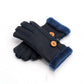 New Winter Women Warm Gloves - Ladies Genuine Sheepskin Leather Fur Gloves (6WH1)(F87)