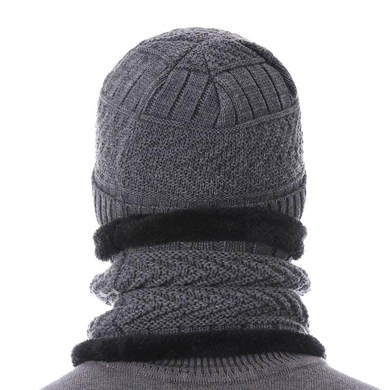 Trending Beanies -Men's Winter Hats & Scarf - Knitted Winter Beanie Hat (D17)(MA8)