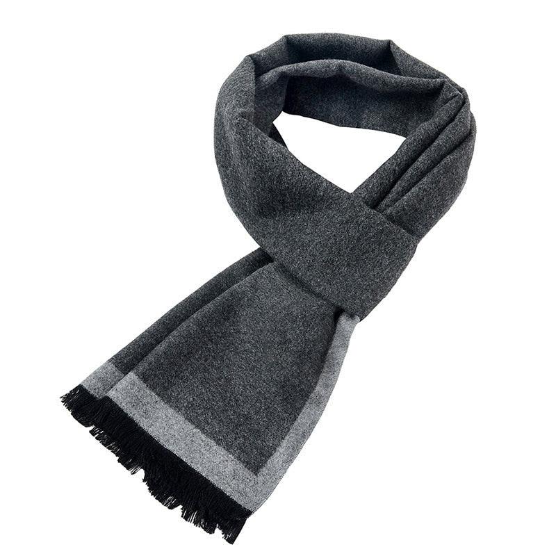 Men's Warm Scarf - Fashion Winter Scarf - Solid Style Formal Business (MA7)(F103)