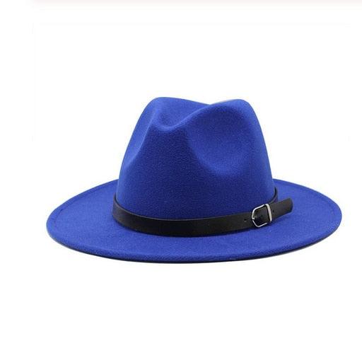 Great Winter Autumn Imitation Woolen Fedoras Top Jazz Hat - European American Style (WH8)