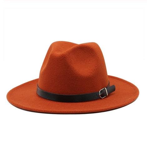 Great Winter Autumn Imitation Woolen Fedoras Top Jazz Hat - European American Style (WH8)