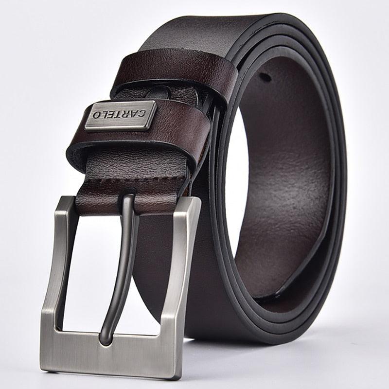 New men's Leather Pin Buckle Belt - Casual Fashion Classic Belt (MA1)