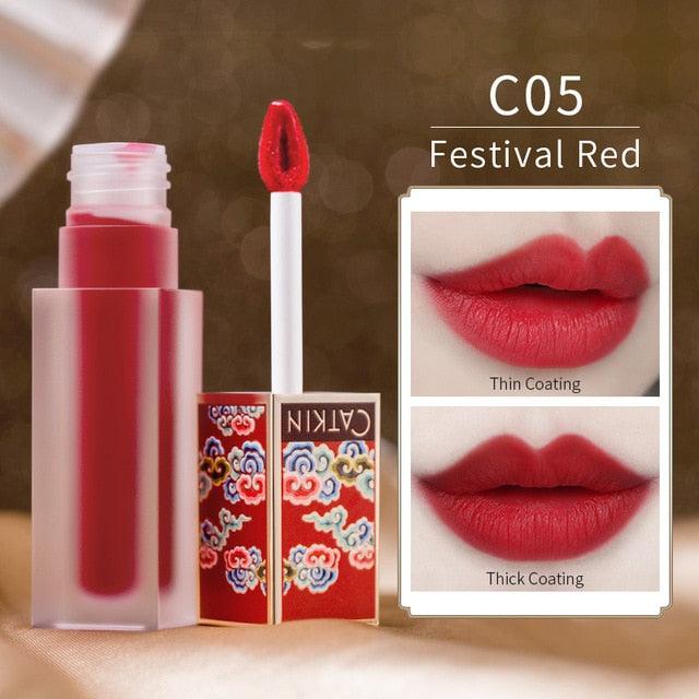 Eternal Love Vivid Melody Lip Gloss 4.2g Cinnabar Red Addictive Love Smooth moisturizing best care for your lip (M3)(4U86)
