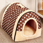 Pet House Products - Cat Dog Bed - Small Animals Nice Bed (9W3)(4W3)(F75)