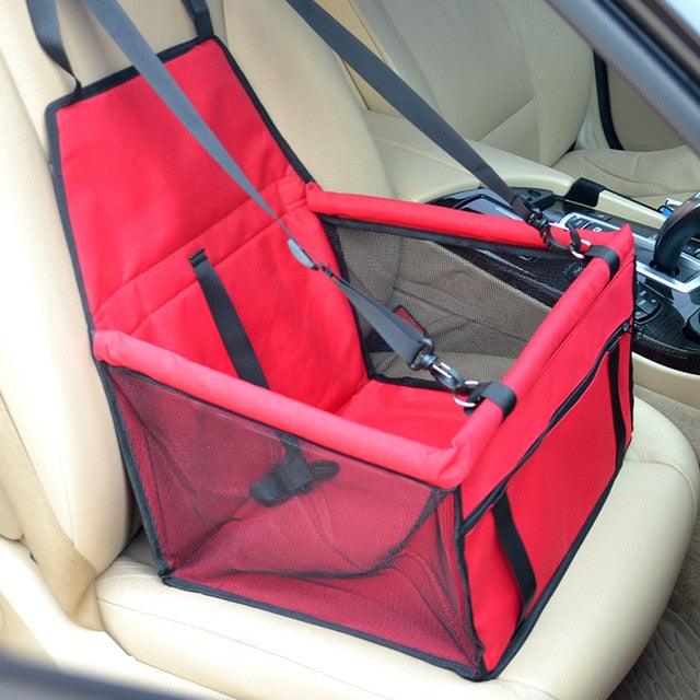 Travel Dog Car Seat Cover - Folding Hammock Pet Carriers Bag (1U89)(3LT1)