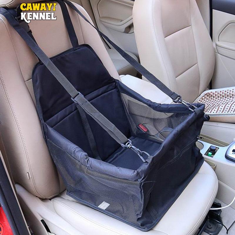 Travel Dog Car Seat Cover - Folding Hammock Pet Carriers Bag (1U89)(3LT1)