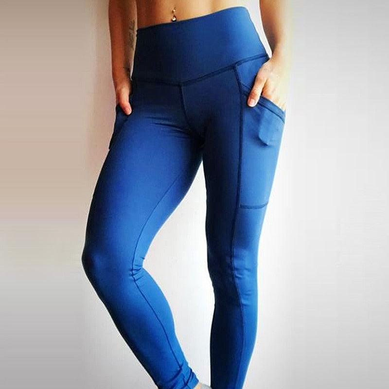 Cute Trending Push Up Fitness Leggings - Women High Waist Workout With Pockets -Fitness Clothing (TBL)