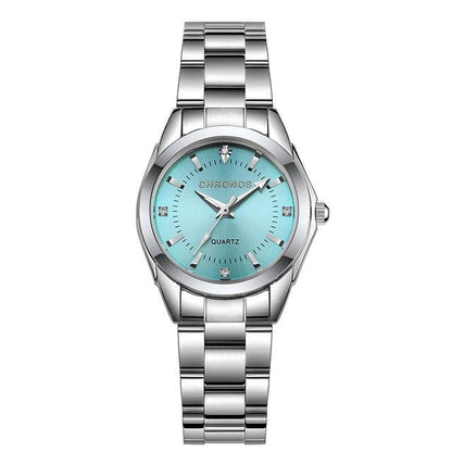 Great Women Luxury Rhinestone Stainless Steel Quartz Watches (D82)(9WH3)