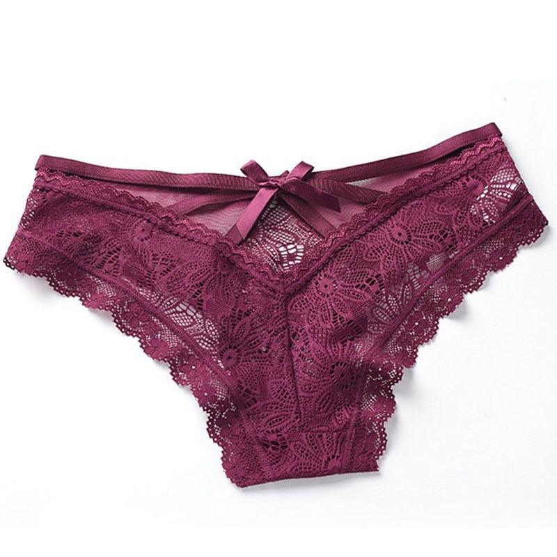 Sexy Transparent Gorgeous Panties - Women's Lace Low Waist Briefs Holl –  Deals DejaVu