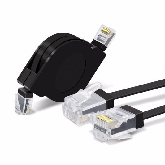 Scalable Cat6 Ethernet cable - rj45 8p8c flat gigabit Ethernet cable - laptop 1000Mbps network connection jumper. (D52)(CA2)