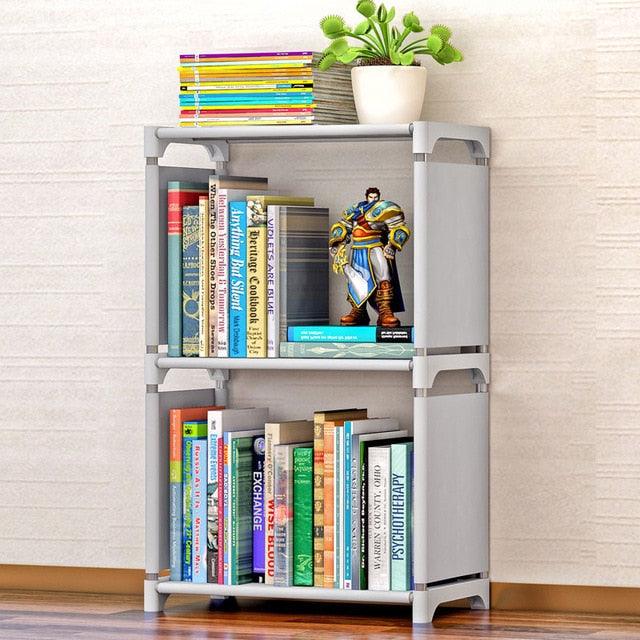 Bookshelf Storage Shelve for books - Children book rack Bookcase for home (FW4)