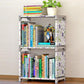 Bookshelf Storage Shelve for books - Children book rack Bookcase for home (FW4)