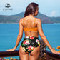 Gorgeous Floral High Waist Bikini Bottom - Women Sexy Single Panties -Briefs Bikini Bottom (TSP4)(TB8D)(TSP1)(TSP3)(F28)